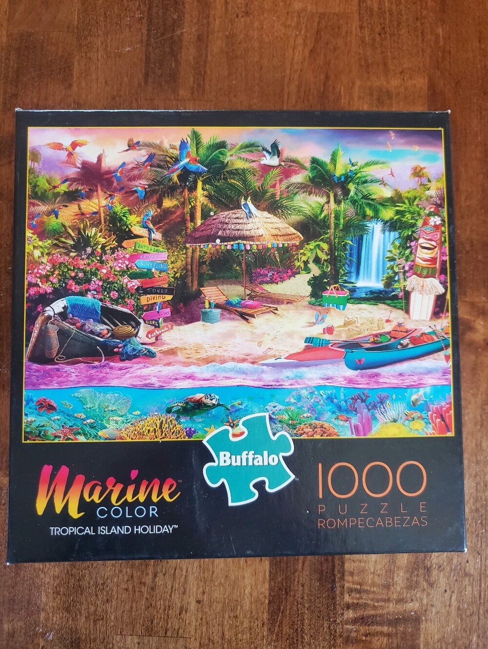 Marine Color Buffalo Jigsaw Puzzle 1000 Piece